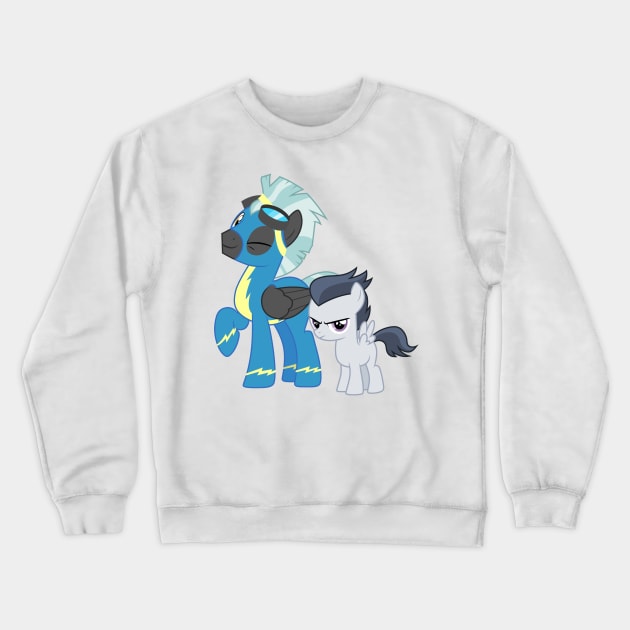 Thunderlane and Rumble Crewneck Sweatshirt by CloudyGlow